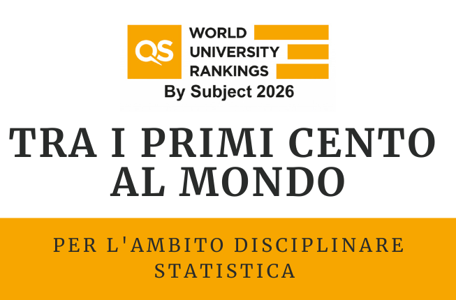 Collegamento a QS Top University: primi in Italia e tra i migliori 100 al mondo per i ranking “by subject”