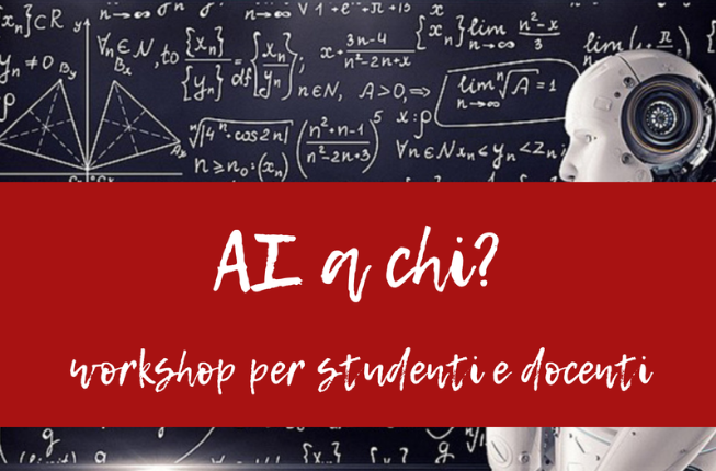Collegamento a Workshop 'AI a chi?' per docenti e studenti